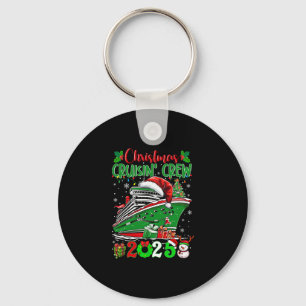 Christmas Cruisin Crew 2025 Matching Family Cruise Keychain
