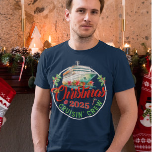 Christmas Cruising Crew Holiday  T-Shirt
