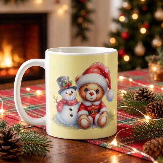 Christmas Cup with Snowman (Creator Uploaded)