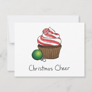 Christmas Cupcake Holiday Card