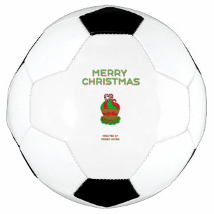 Christmas Cupcake Soccer Ball