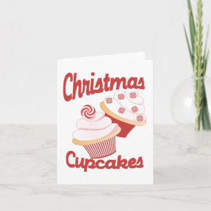 Christmas Cupcakes Holiday Card