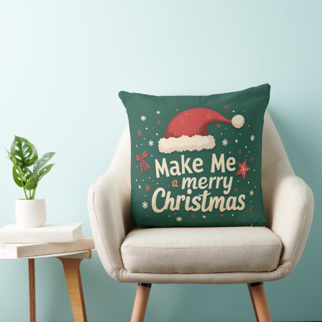 Christmas cushion that conveys love and happiness (Chair)