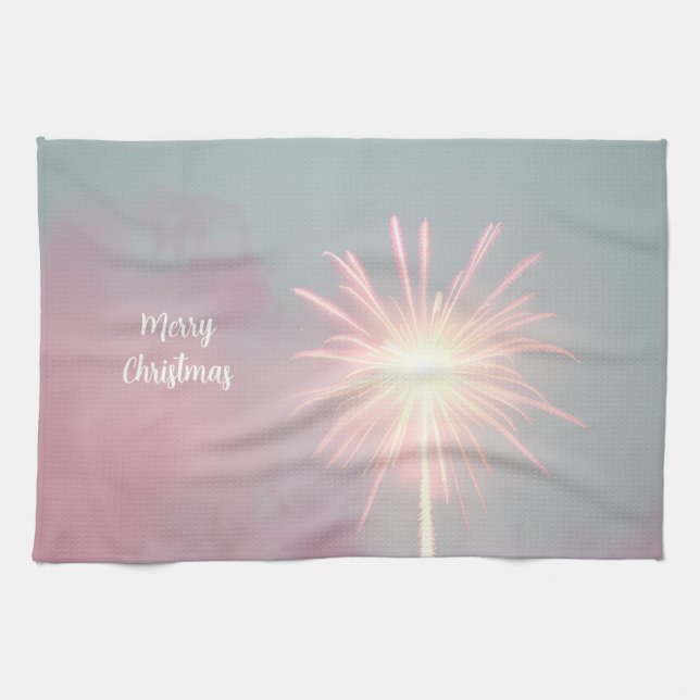 Christmas custom kitchen towel (Horizontal)