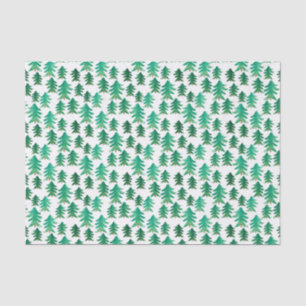 Christmas Cute Christmas Tree Pattern Tissue Paper