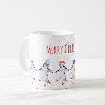 Christmas Cute Dancing Penguins