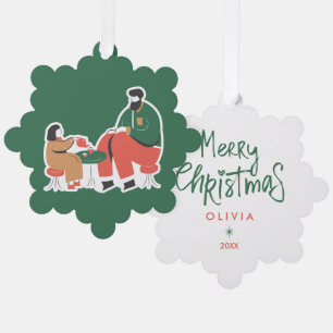 Christmas Cute Ornament Card