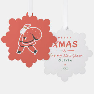 Christmas Cute Ornament Card