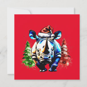 Christmas cute puppy invitation