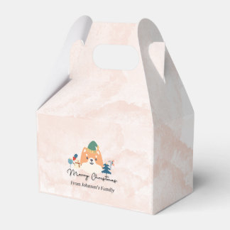 Christmas cute Shiba dog personalize gift box