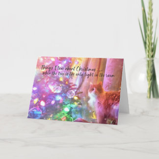 CHRISTMAS CUTIE Greeting Card