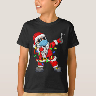 Christmas Dabbing Santa Claus Xmas Fun Boys Kids T T-Shirt