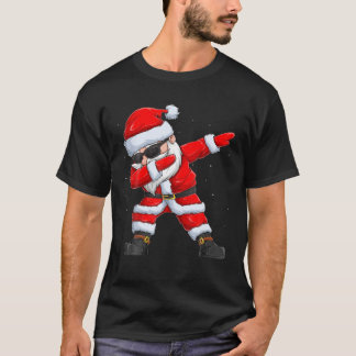 Christmas Dabbing Santa Gifts Idea T-Shirt