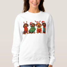 Christmas Dachshund