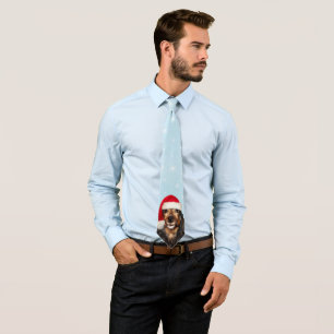 Christmas Dachshund Tie