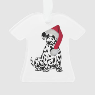 Christmas Dalmatian Ornament