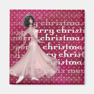 Christmas Dancer - Holiday/Ballerina Magnet