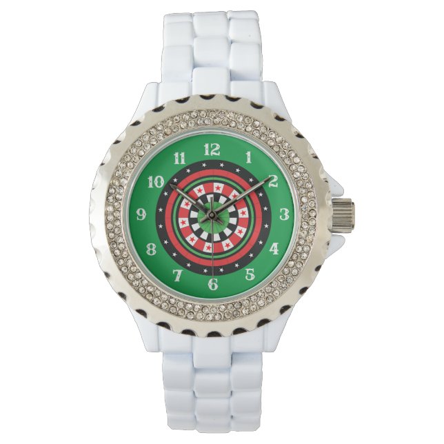 Christmas Dartboard Watch (Front)