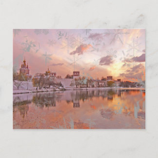 Christmas Dawn Postcard