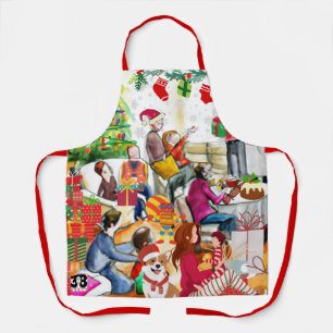 Christmas Day Apron