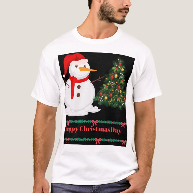 Christmas Day Premium customized T-shirts (Devant)