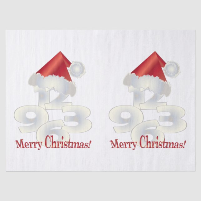 Christmas Day Tissue Paper (Front)