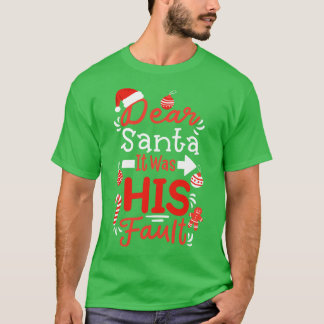 Christmas Dear Santa Couples 1 T-Shirt
