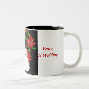 Christmas/December Red Wedding Shower Mug I