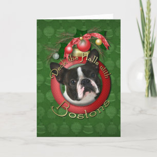 Christmas - Deck the Halls - Bostons Holiday Card