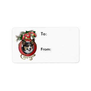 Christmas - Deck the Halls - Corgis Label