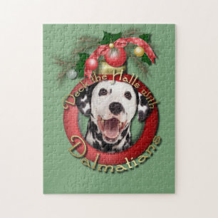 Christmas - Deck the Halls - Dalmatians Jigsaw Puzzle