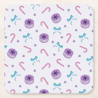 Christmas Decor Square Paper Coaster