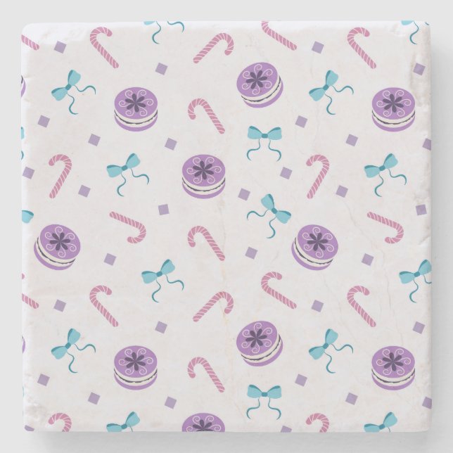 Christmas Decor Stone Coaster (Front)