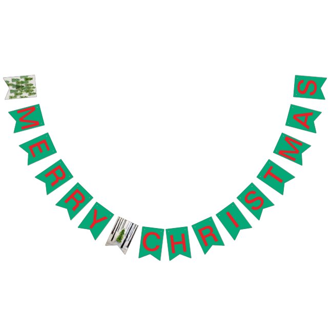 Christmas decoration bunting flags (All)