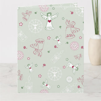 Christmas decoration, Colorful ,seamless pattern, Card