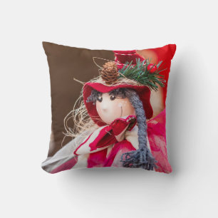 Christmas decoration from Transylvania, Romania Throw Pillow