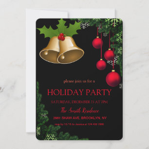 Christmas decoration Jingu Bells Invitation