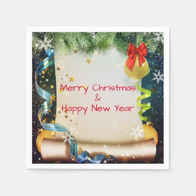 Christmas Decoration Napkin (Front)