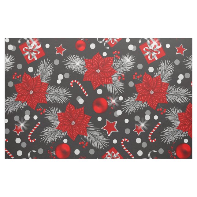 Christmas decoration pattern design fabric (Fat Quarter)