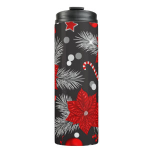 Christmas decoration pattern design thermal tumbler