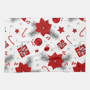 Christmas decoration pattern kitchen towel