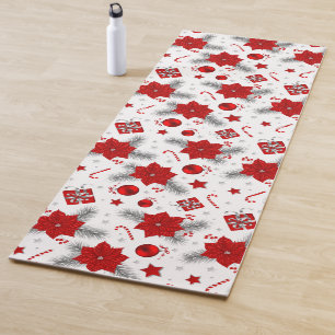 Christmas decoration pattern yoga mat