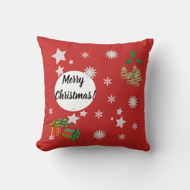 Christmas Decoration Pillow (Front)
