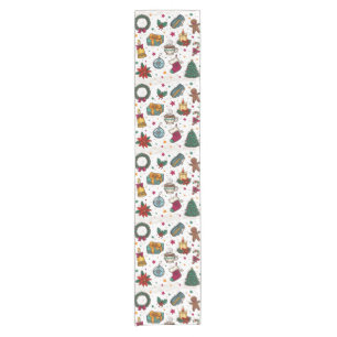 Christmas decoration short table runner