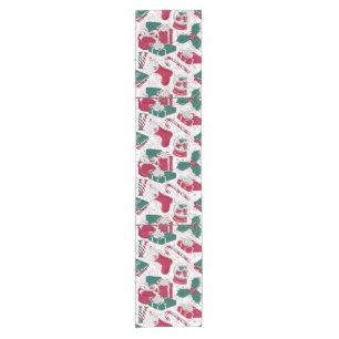 Christmas decoration short table runner