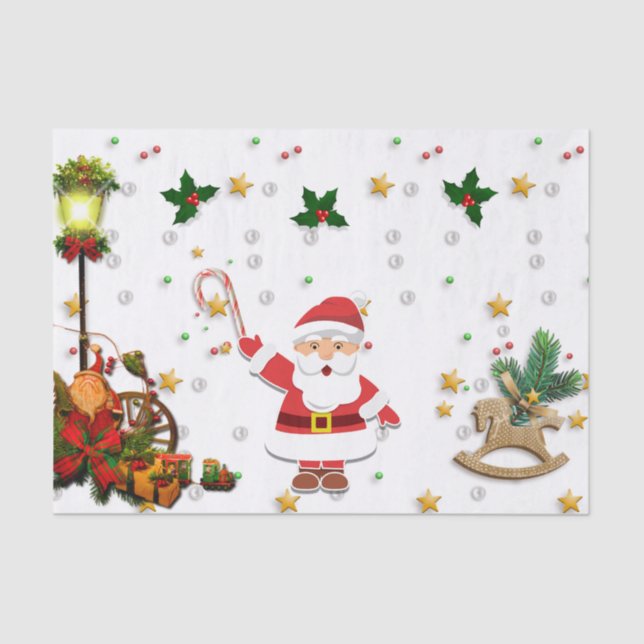 Christmas Decoration  Tissue Paper (Front)