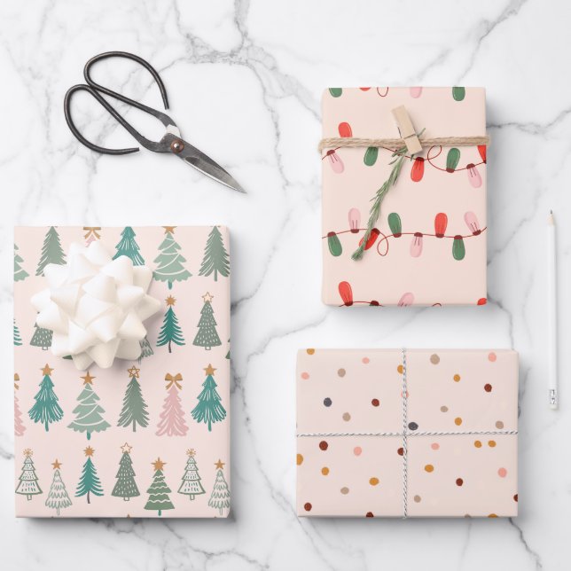 Christmas Decoration Wrapping Paper (Front)
