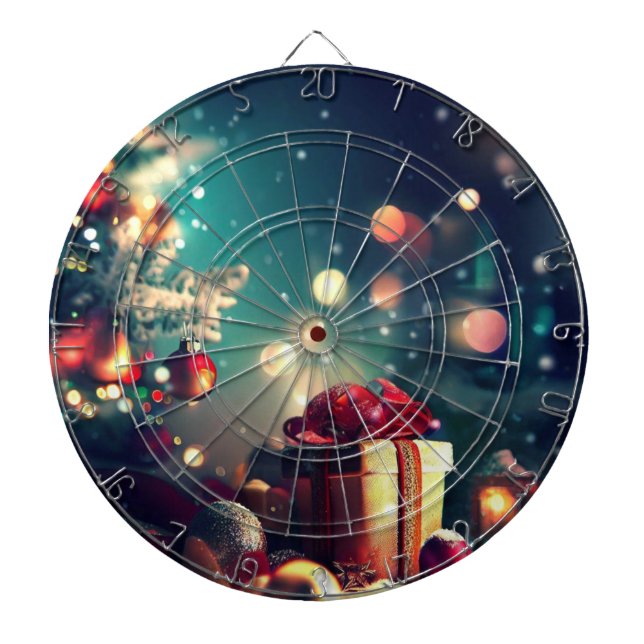 Christmas Decorations (6) Dartboard (Front)