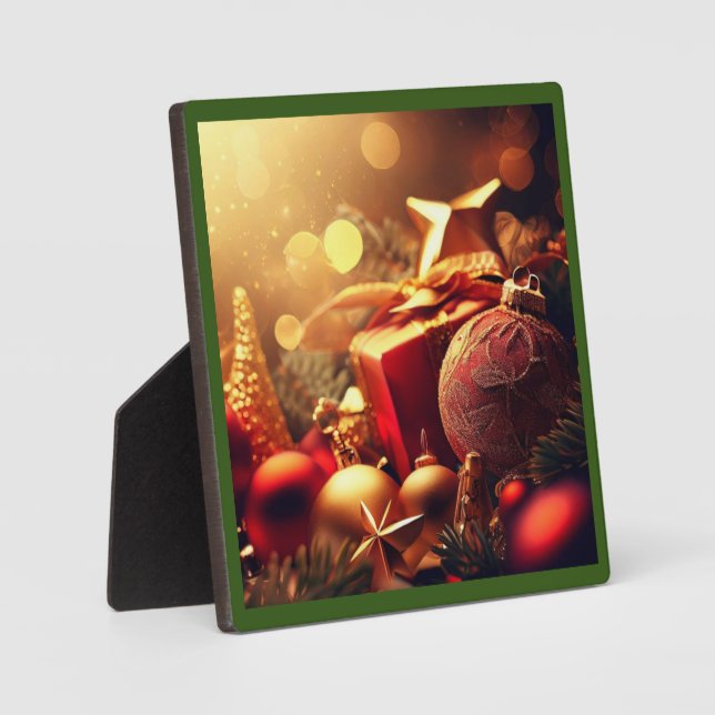 Christmas Decorations 7 Plaque (Front)