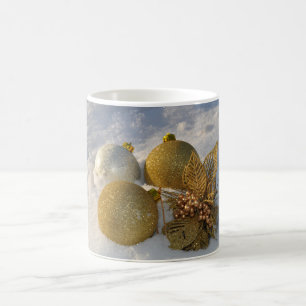 Christmas Decorations custom text mugs